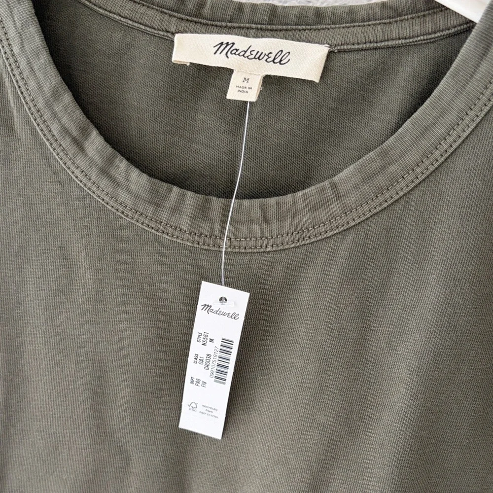 Madewell perfect crewneck tee in all day jersey - Picture 4 of 4